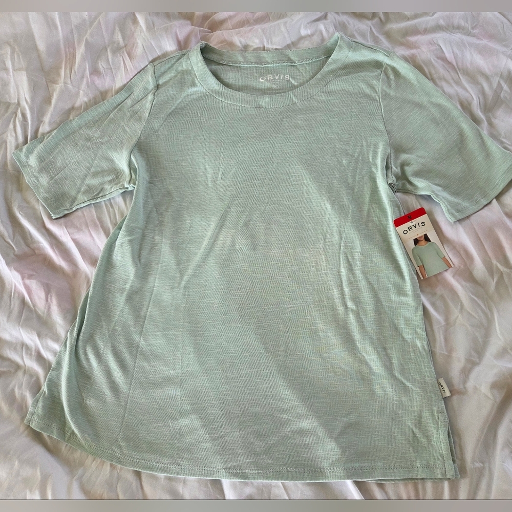 Orvis Mint Green Short Sleeve Tee